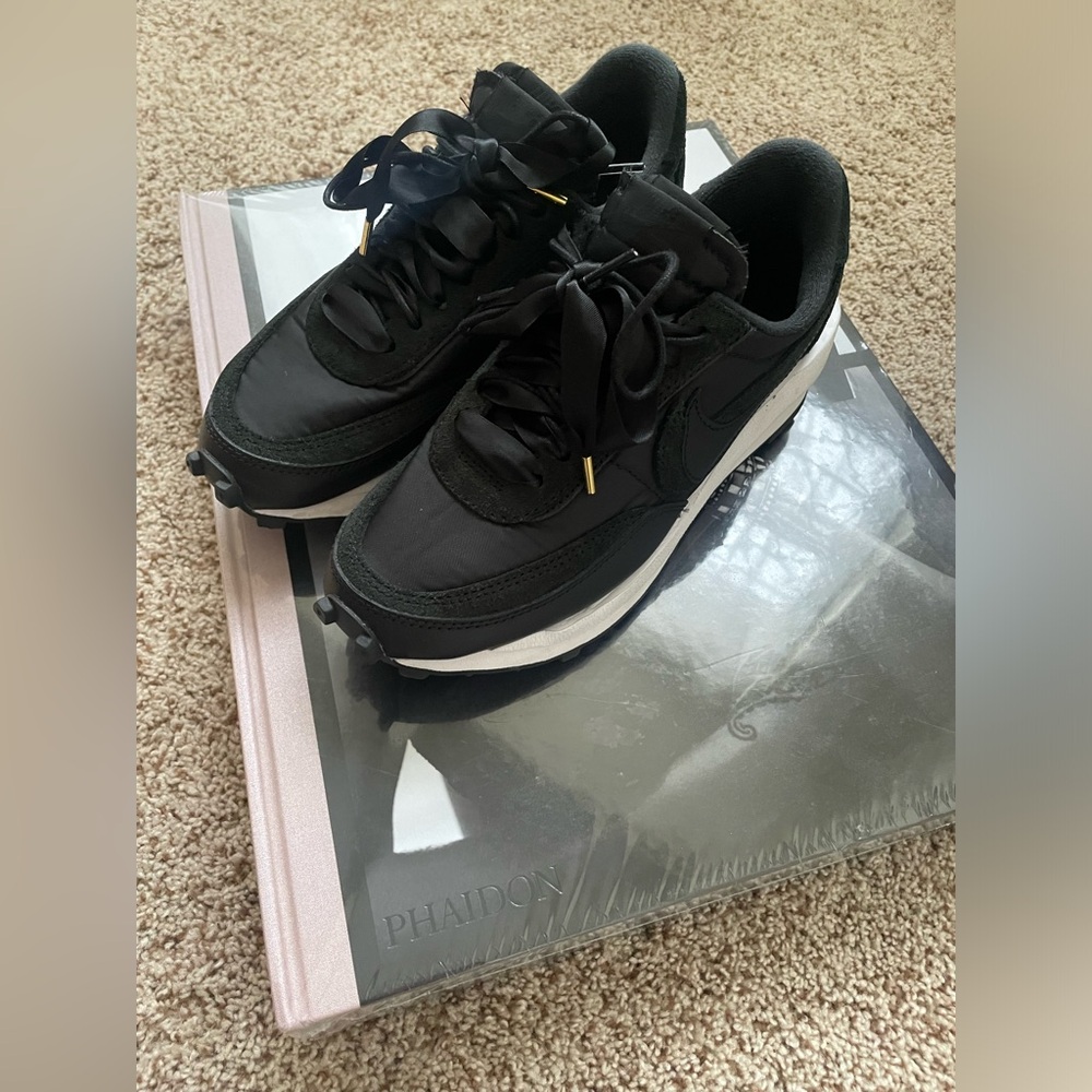 Nike x sacai LD Waffle Black Nylon 2020 Women’s 7